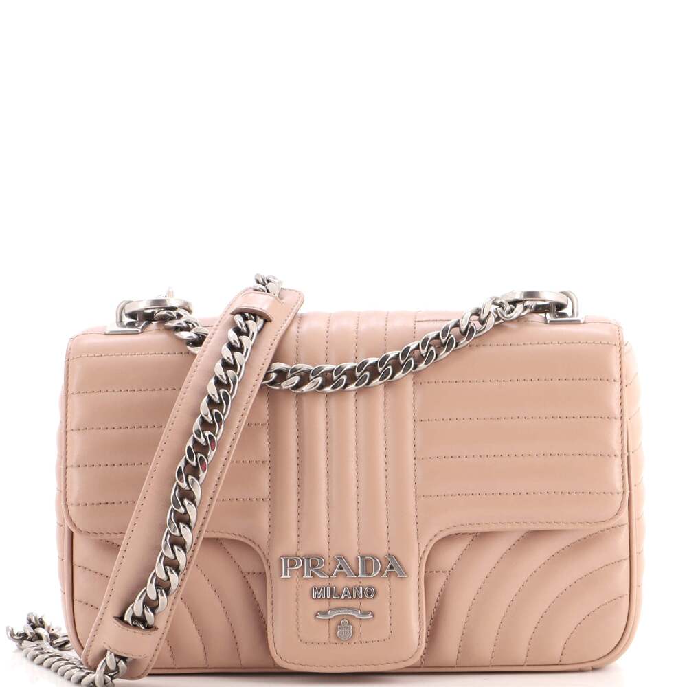 Prada Chain Flap Shoulder Bag Diagramme #324413P16B